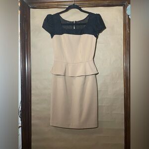 Vintage PinUp Sheer Blk TanWomen's Dress